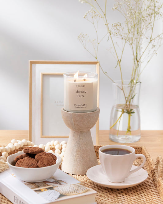10 oz Clear Jar Candle    شمعة 10 اونص
