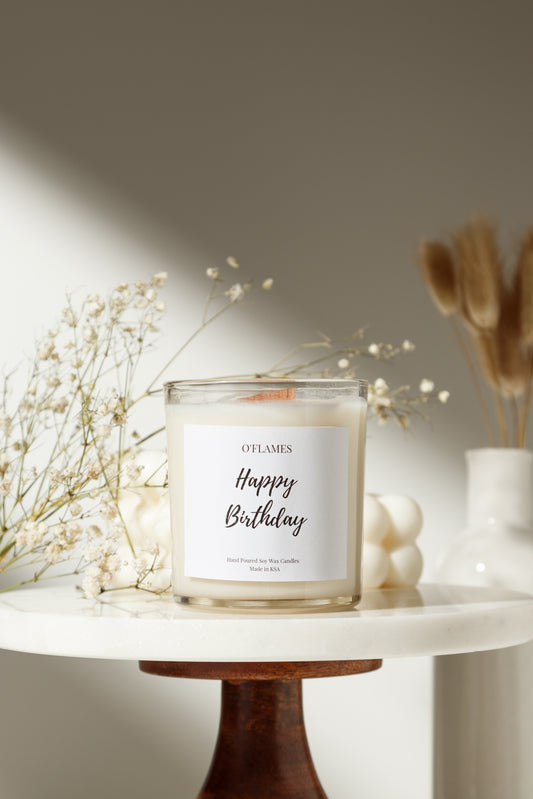 Happy Birthday Candle شمعة عيد الميلاد